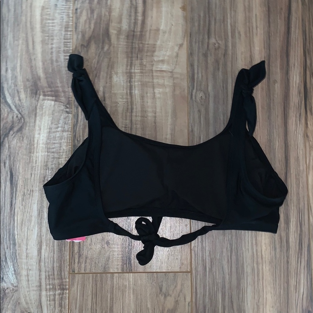 Xhilaration black bathing suit top